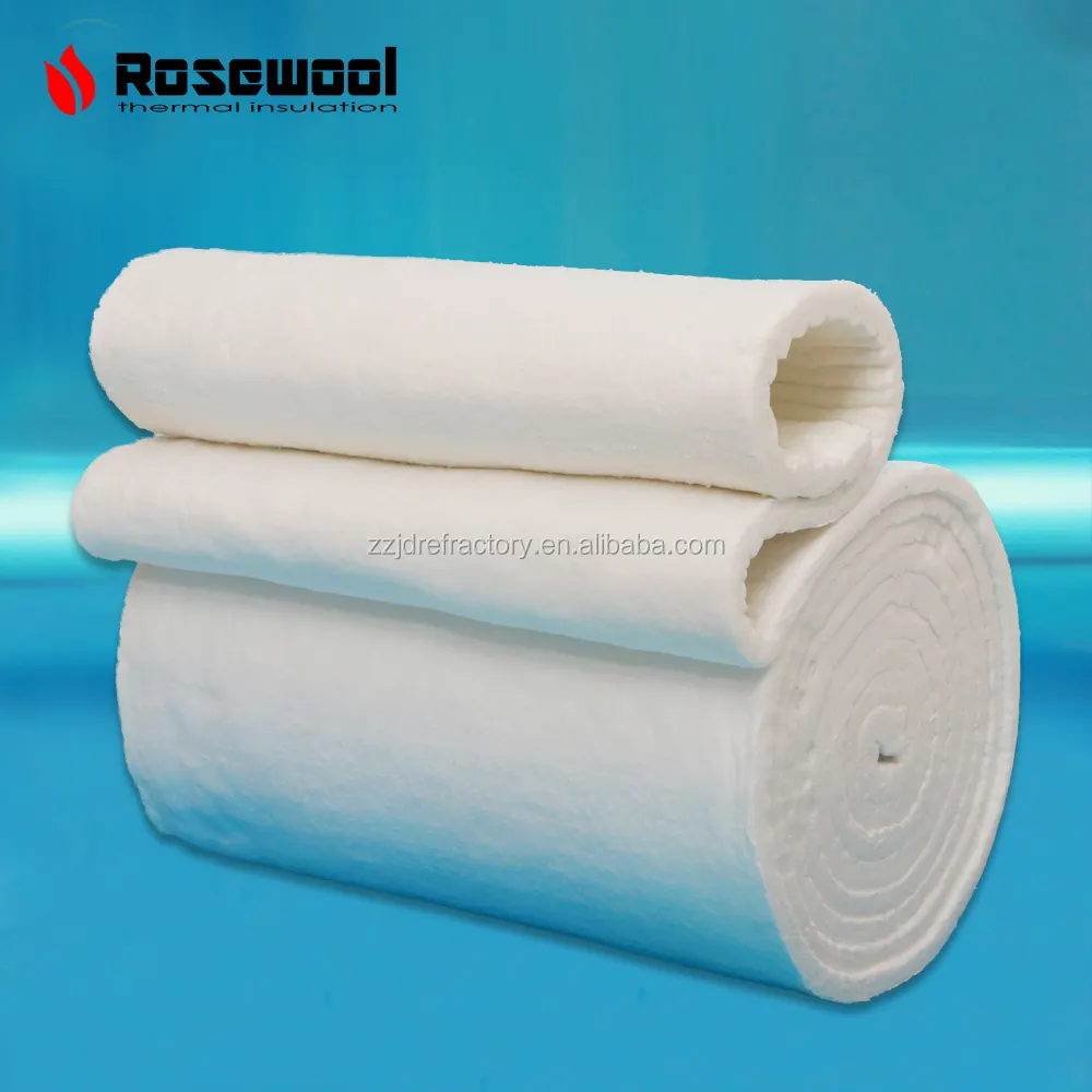 Ceramic Blanket 1260 Industrial Furnace Lining Insulation Ceramic Fiber Wool Thermal Blanket