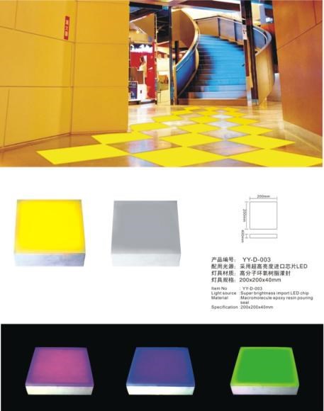 Наружная Водонепроницаемая IP68 RGB противоскользящая светодиодная стеклянная стена кирпичная плитка