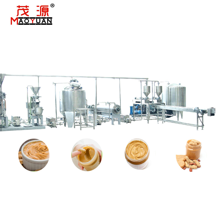 Peanut Butter/ Sauce/ Paste Production Line From Material To Butter