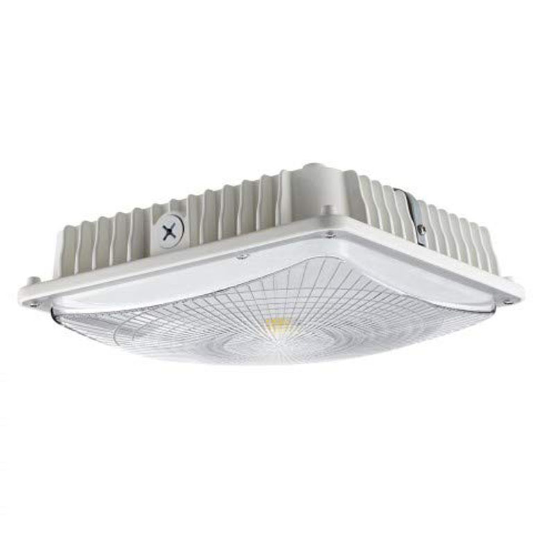 DLC ETL Listed Slim Line Instant on 40W LED Canopy Light для парковочного освещения гаража