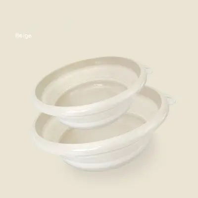 YDS Silicone Collapsible Catch Wash Basin For Baby