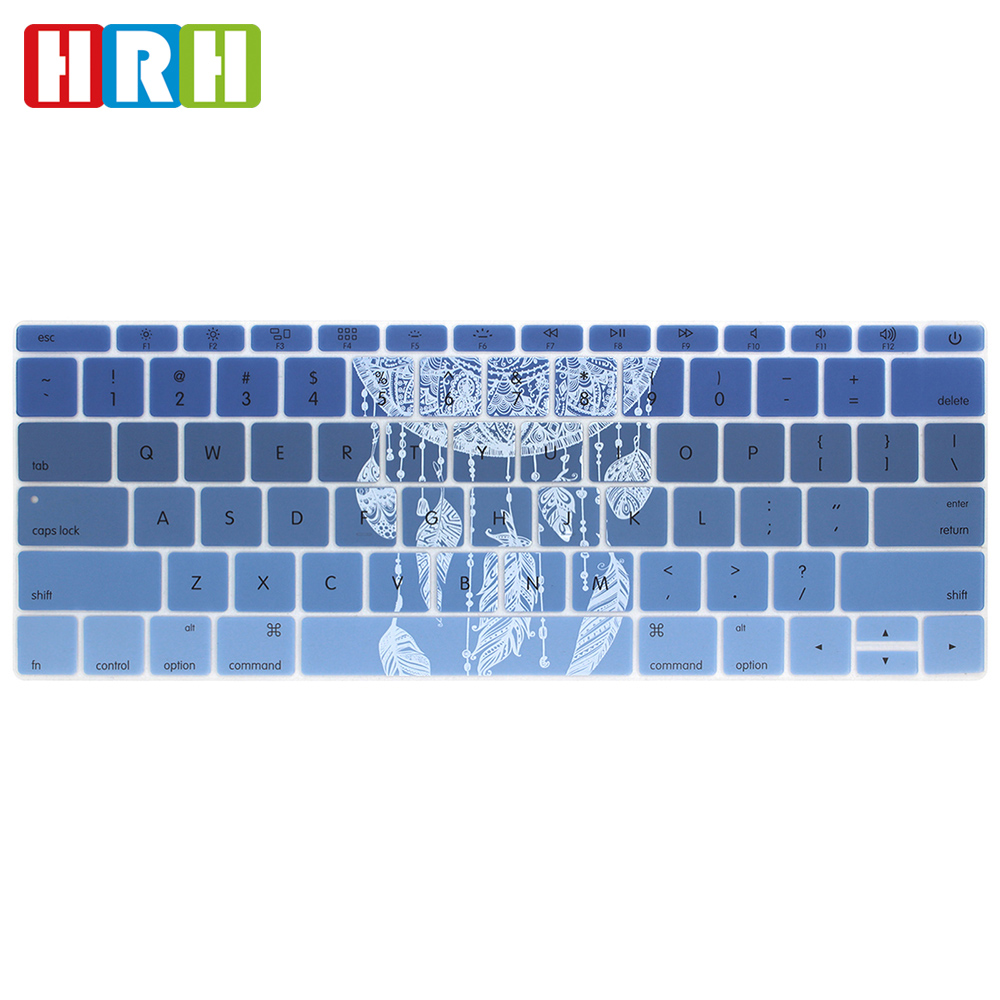 dream catcher английский силиконовая ноутбук наклейка для macbook крышки клавиатуры английская версия