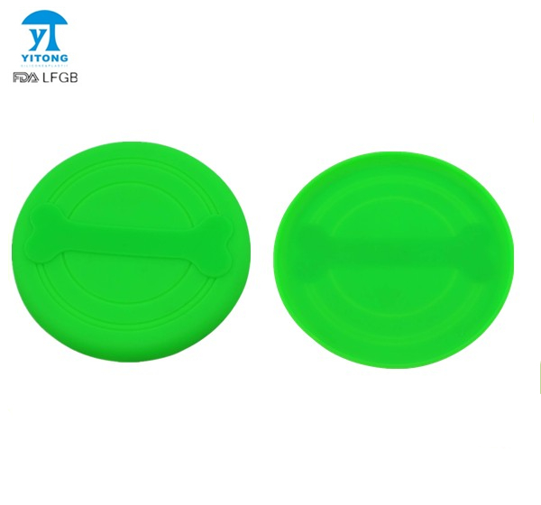 Good Grade Silicone Flying Discs/ Dog Fly Disc Outdoor Dog Toy Soft Colorful Throwing Disks Silicone Pet Toys
