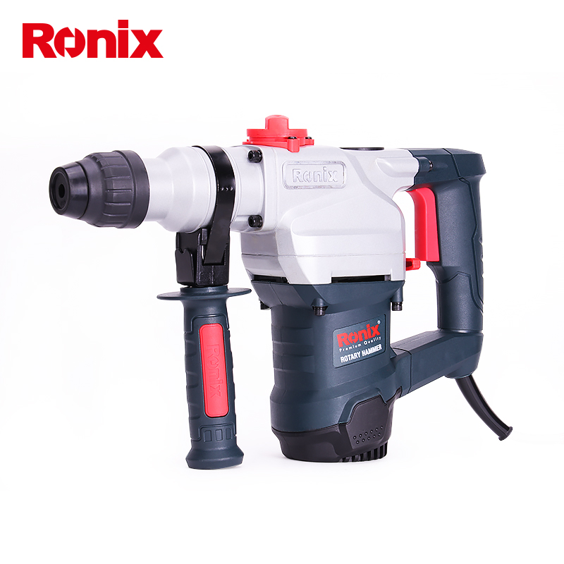 Профессиональная электрическая дрель Ronix модель 2702, проводной вращающийся молоток