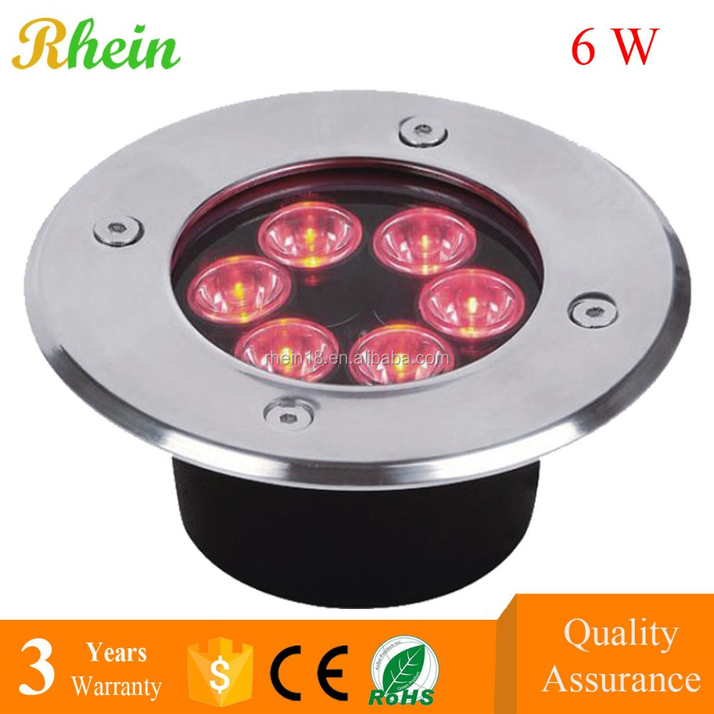 5 ватт 6 ватт IP65 12 v 24 Вольт RGB LED подземный свет