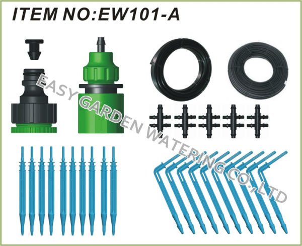 EW101. Микро капельного орошения наборы для контейнера, овощей