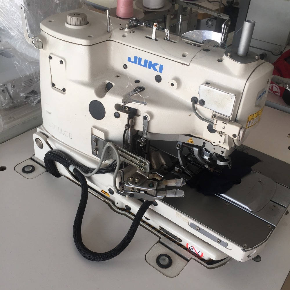 Промышленная Компьютеризированная швейная машина Usedjuki3200S с отверстиями для пуговиц в хорошем состоянии