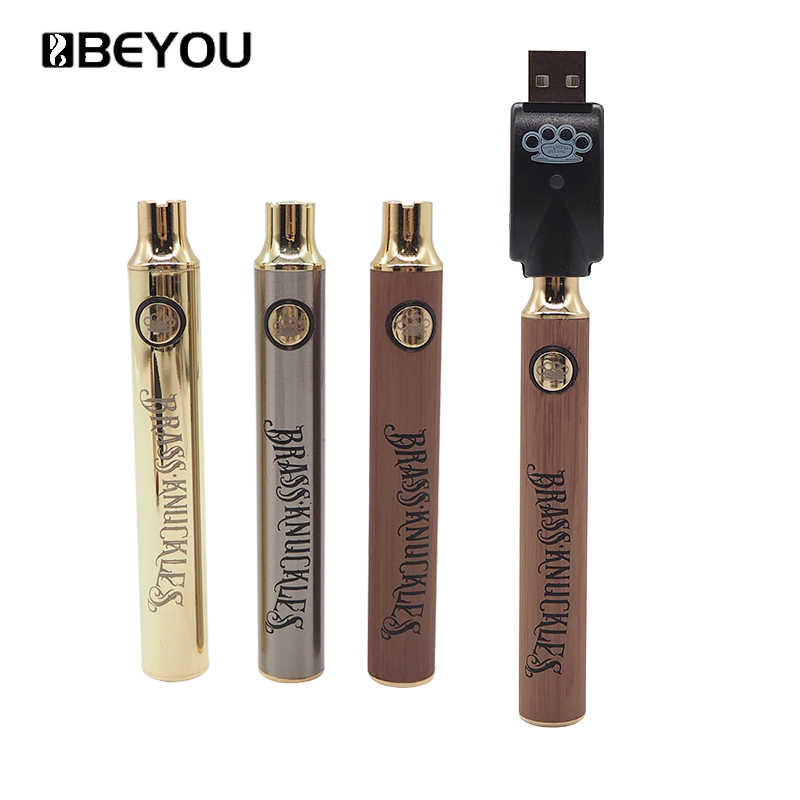 Beyou электронная сигарета 510 функционал атомайзера Регулируемый 900 мАч Vape ручка USB зарядное устройство