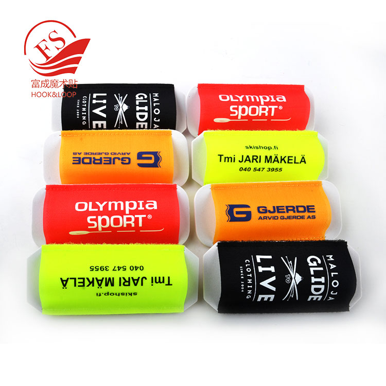 Custom Logo High Quality Nylon+EVA Foam Rubber Ski Strap