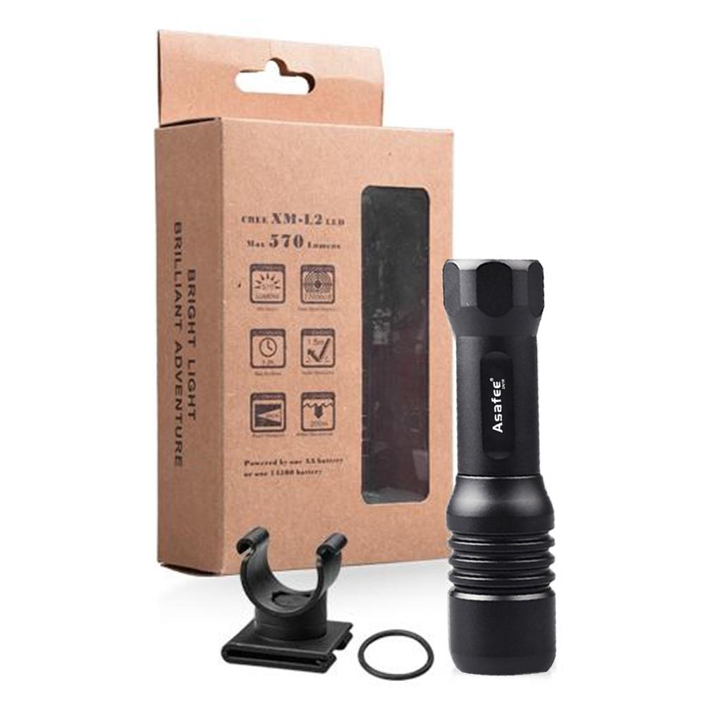 portable fun diving light torch backup waterproof 150m handy dive light