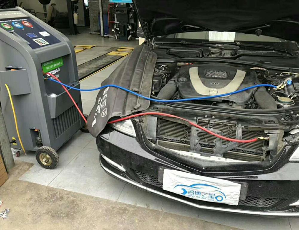 Car A / C System Flushing and Cleaning Machine