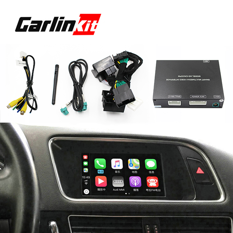 Carlinkit Беспроводной мультимедийный android Автомобильный видеоинтерфейс apple carplay для Audi Q2 Q3 Q5 Q7 A3 A4 A5 A6 C7 A7 A8 S4 S5 S6 S7
