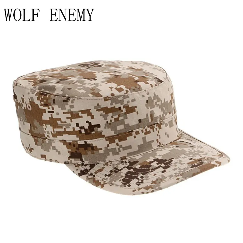 Hot Selling Desert Digital Woodland Black Acu Forest Camo Hat Camouflage  Hat