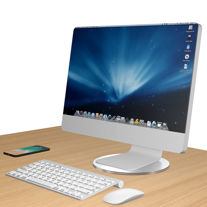 Factory direct supply high quality 360 degree rotating computer screen stand base