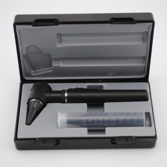 medical mini fiber optic led otoscope