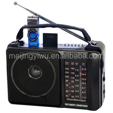 GF-217UR AM/FM/SW 3 диапазона радио с USB/SD слотом для карт
