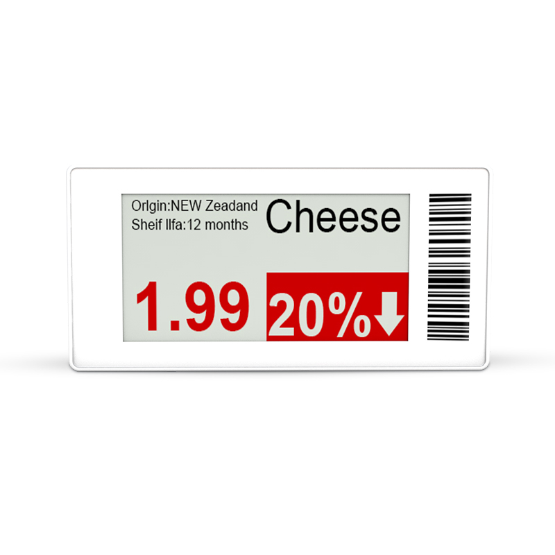 2,9 дюймов беспроводной цифровой Электронный Ценник ESL этикетка для hypermarket супермаркет магазин