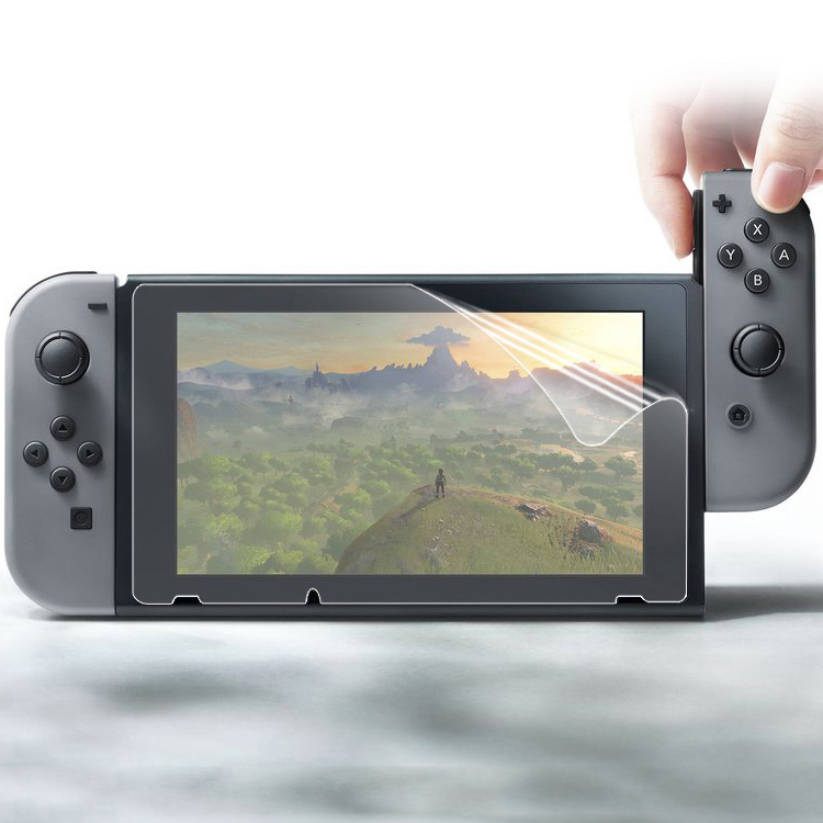 Прозрачная защитная пленка для экрана nintendo switch
