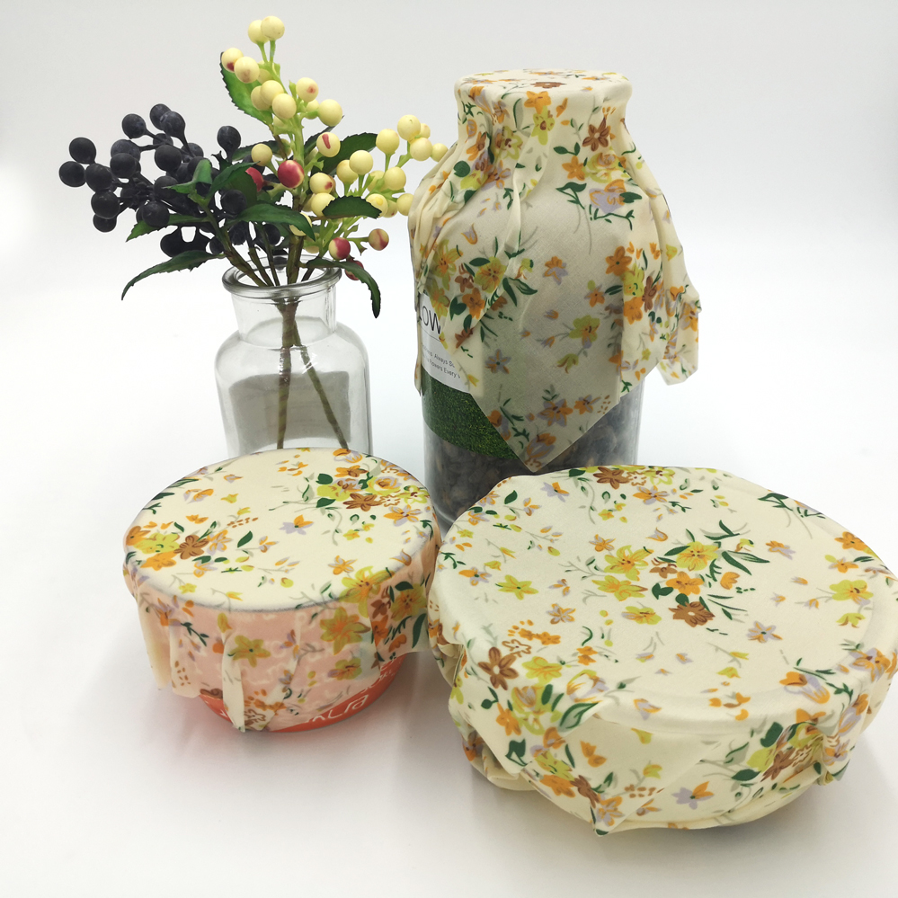 Organic Wax Wrap Eco-friendly Bees Wrap Organization Storage Bags Cheese Bee Wrappers Cling Wax Paper for Food