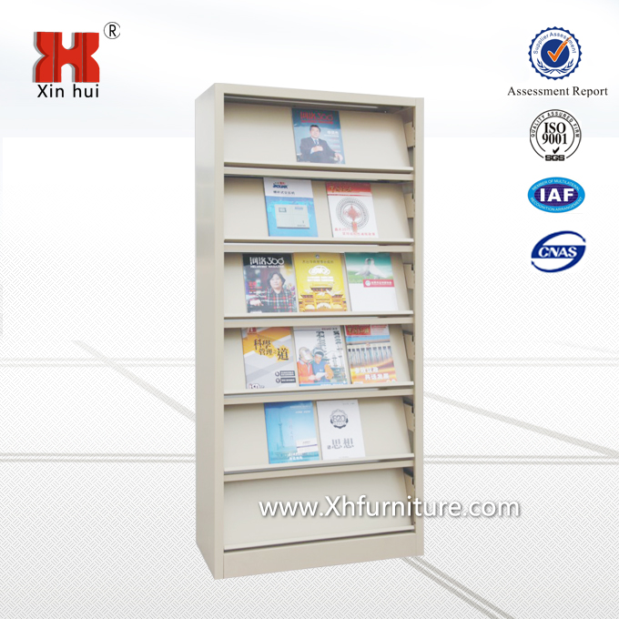 School library furniture vertical metal bookcase/wholesale bookshelves/bookstore shelves