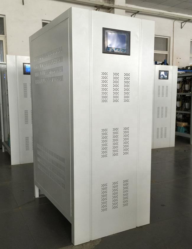 100kva static ac automatic voltage regulator/AVR Industrial three phase SCR voltage stabilizer