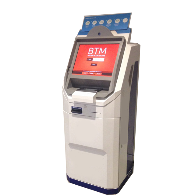 Напольный сенсорный экран BTM, банкомат, купить и продавать киоск для криптовалюты, Биткоин с программным обеспечением