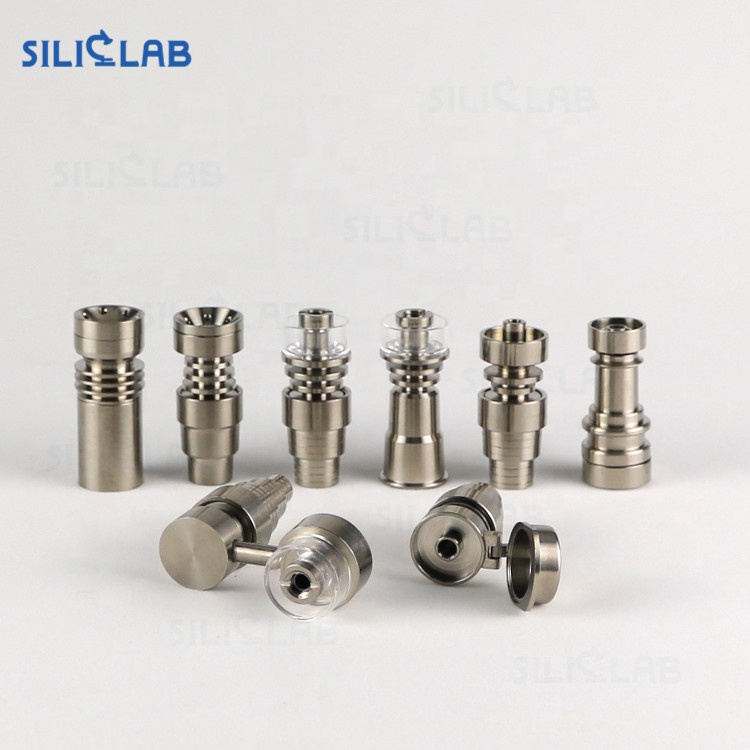 Горячая продажа 6 + 1 GR2 титан курение ногтей Титана Dabber ногти