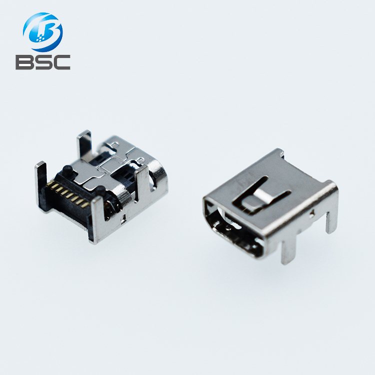 DIP MINI USB 8-контактный правый гнездовой разъем «Ангел», зарядный разъем для печатной платы для цифровой камеры, китайский поставщик