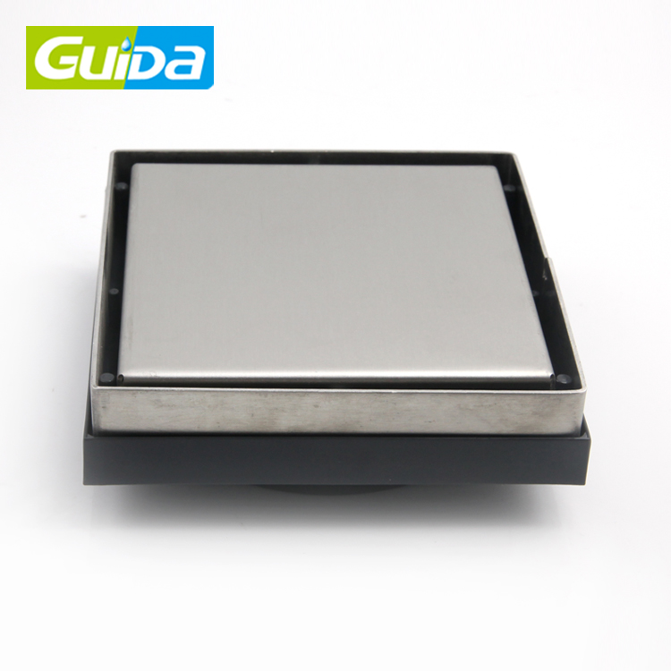 Ningbo Guida Заводская цена квадратного Chrome 13*13 см для ванной 304/201 нержавеющая сталь анти-запах слива