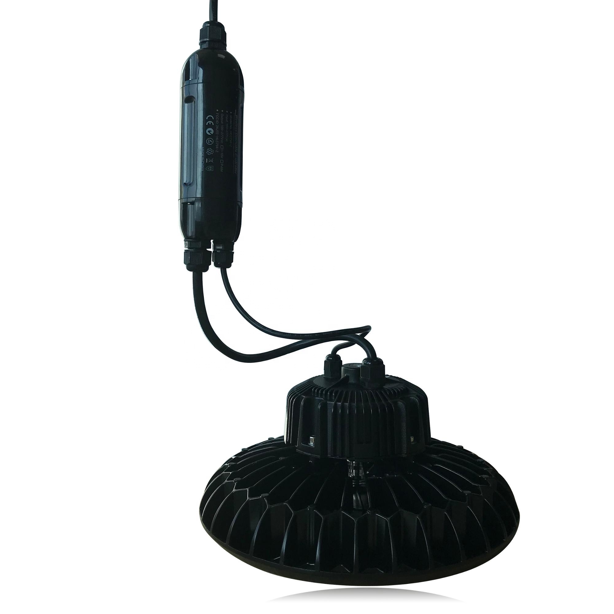 high lumen indoor or outdoor highbay dimming controller zigbee 3.0 wireless control 100w/150w/185w led high bay controller