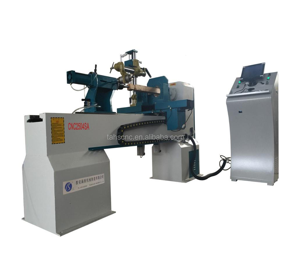 cue making lathe CNC2504SA cnc log lathe for sale