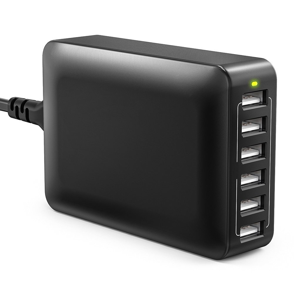 Зарядное устройство с 6 портами USB настольное зарядное устройство зарядная станция