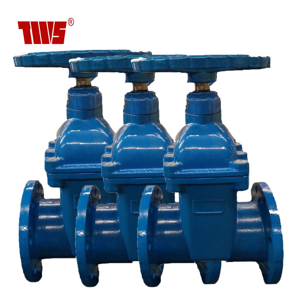 DN40-DN900 PN10/16 BS5163 резиновый уплотнительный Не поднимающийся шток задвижки