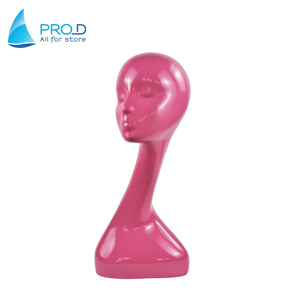 Wholesale Modern Factory Price Display Mannequin Pink Mannequin Heads For Sale