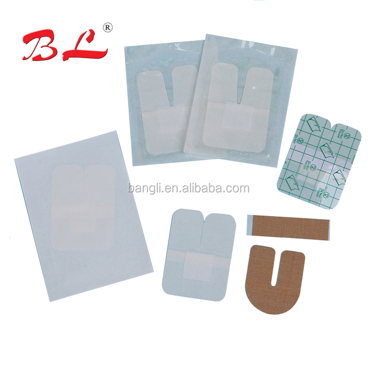 Best Selling Disposable wound care IV Dressing by Sterile medical adhesive dressing iv dressing non woven or PU