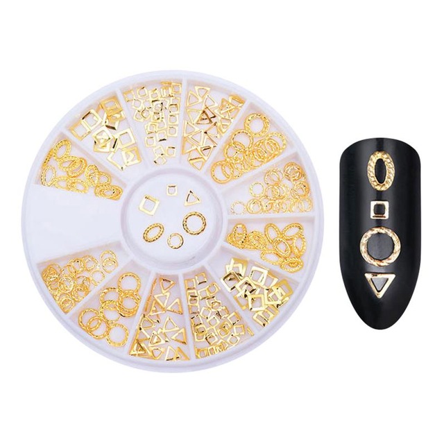 Mixed Color Chameleon Stone Nail Rhinestone Small Irregular Beads Manicure 3D Nail Art Decoration In Wheel Accessories