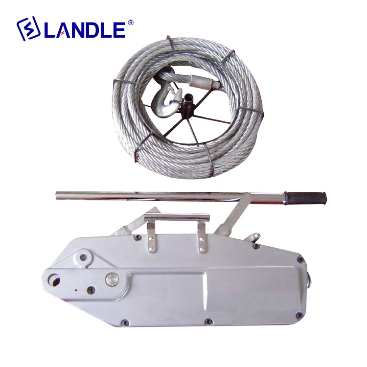 Wire Rope Lever Block Pulley Hoist Wire Rope Pulling Winch for Lifting