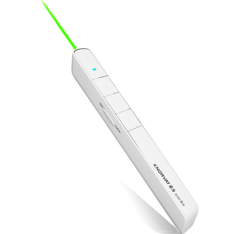 Knorvay преподавания презентации Дистанционное USB аккумуляторная зеленый лазерный указатель ручка с 16 gb Оперативная память