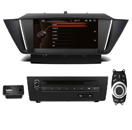 Автомобильный DVD-плеер с 9 "сенсорным экраном, Android, для BMW X1 E84 2009-2013 1080P, USB, SD, радио 1080P, стерео, BT, GPS-навигационная система Canbus