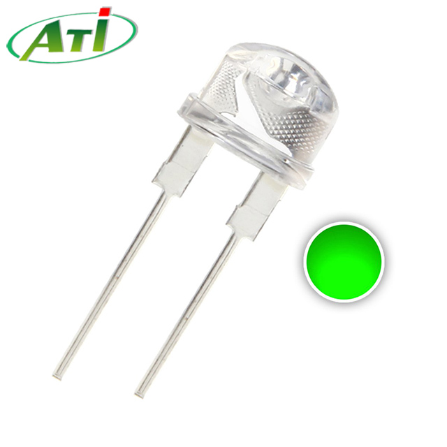 Светодиодный диодный лазер 520nm 265nm uvc 5 мм 8 мм, светодиодные излучатели straw hat