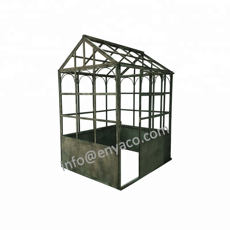 Vintage Small Backyard Garden Other Greenhouses Shed Outdoor Metal Greenhouse Frame