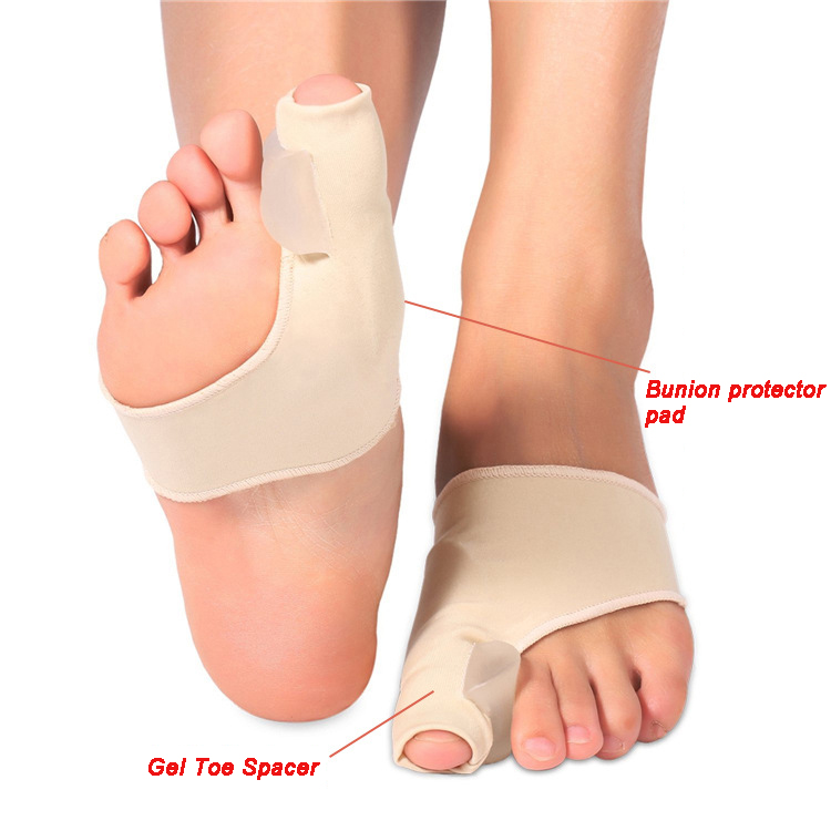 Пользовательские упаковки обезболивающие 8 шт. toe bunion protector kit