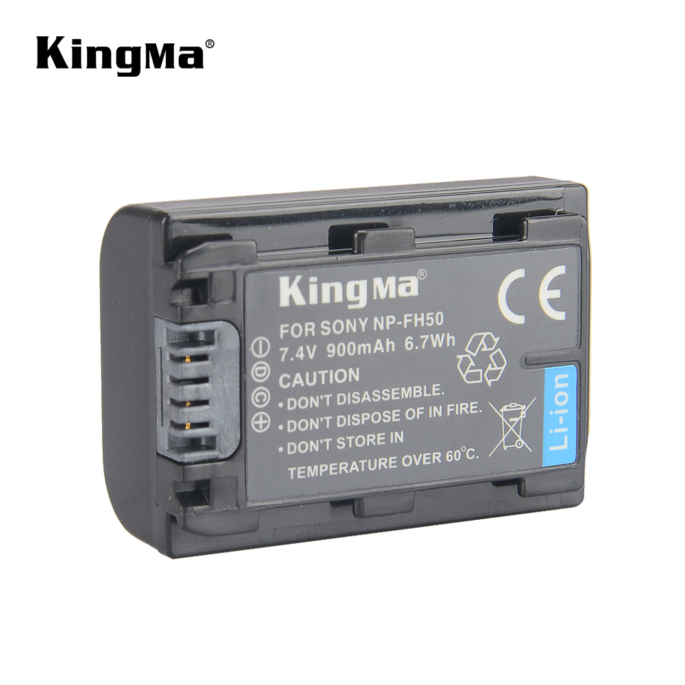KingMa Замена NP-FH50 FH50 цифровая камера для аккумуляторной батареи Sony FH50