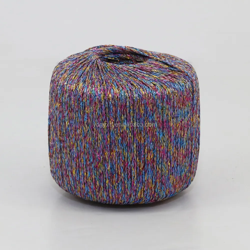 glitter yarn for knitting