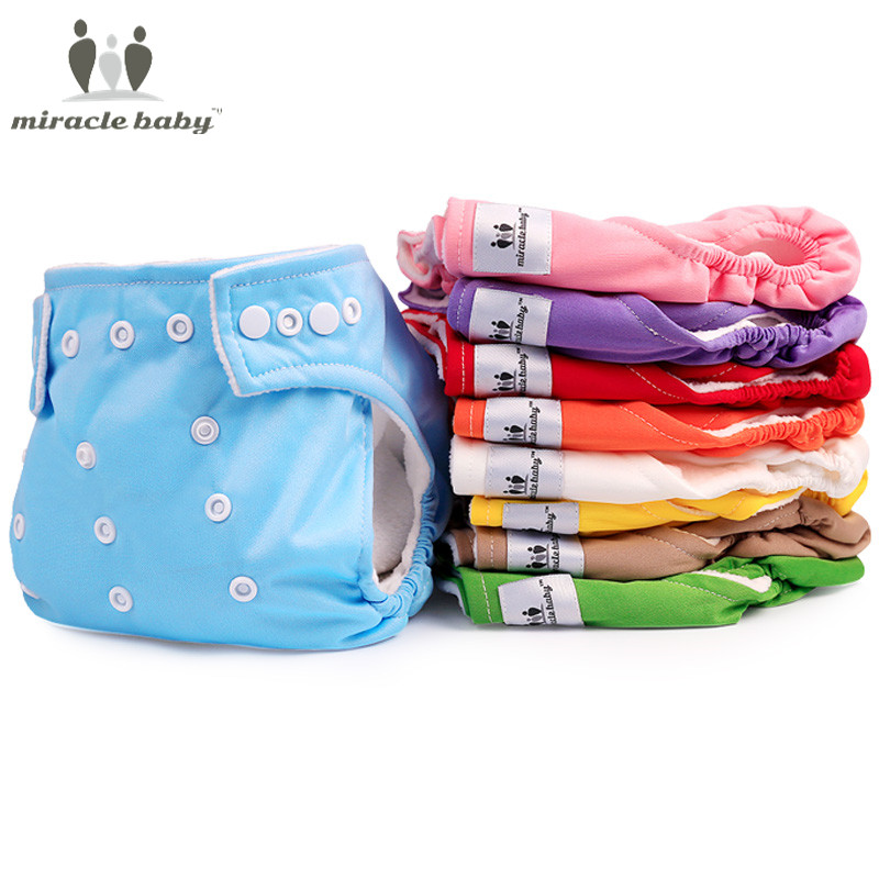 Miracle Baby Cloth Diapers Pants Reusable Pocket Diapers Adjustable for Baby Waterproof Underwear Baby Cloth Diapers Pants