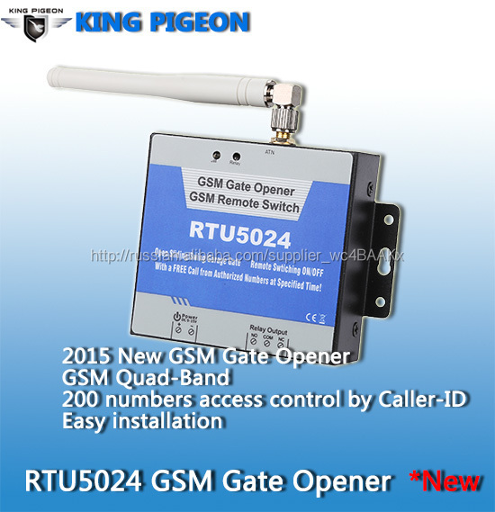 GSM Реле Переключатель GSM GSM Gate Opener Контроллер Доступа RTU5024