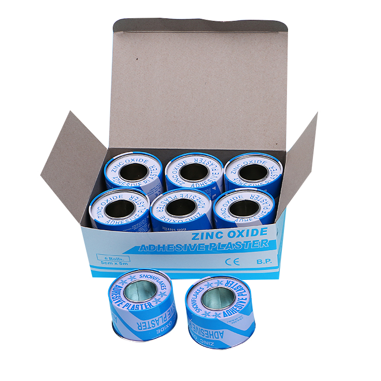 Medical product healthcare zinc Oxide medical adhesive plaster with ISO&CE