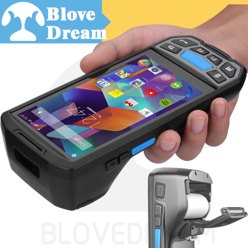 Производители PDAs сканер штрих-кода IP66 RFID портативный сборщик данных Android встроенный 1D/2D сканер штрих-кода с КПК