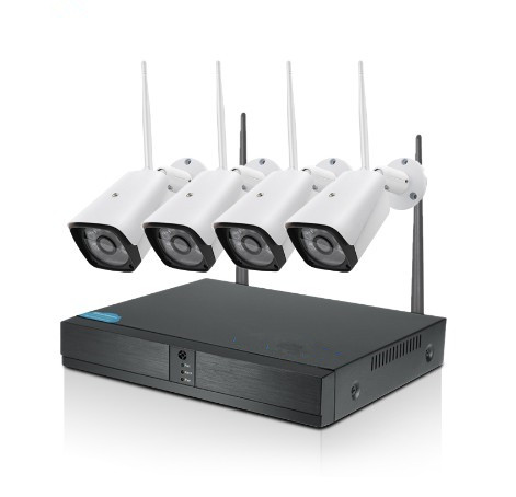P2P full HD IR H.264 960P wifi security indoor outdoor cctv ip camera system 4ch nvr wireless kit