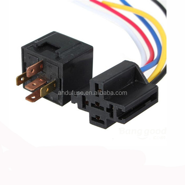 5 pin 4pin мужской женский разъем автомобильного реле
